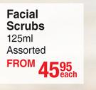 Nature's Nourishment Facial Scrubs Assorted-125ml Each
