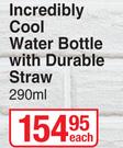 Vital Baby Incredibly Cool Water Bottle With Durable Straw 290ml-Each