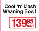 Tommee Tippee Cool'n Mash Weaning Bowl-Each