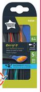 Tommee Tippee Easigrip Self Feeding Spoons-5 Pack
