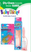 Baby Things Bottle & Nipple Brush With Stand Assorted