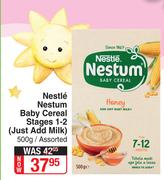 Nestle Nestum Baby Cereal Stages 1-2 (Just Add Milk) Assorted-500g