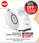 Nuk First Choice Electric Breast Pump