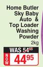Home Butler Sky Baby Auto & Top Loader Washing Powder-2kg