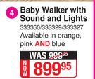 Baby Walker With Sound & Lights