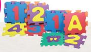 Foam Floor Mat Animals 
