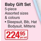 5 Piece Baby Gift Set-Per Set
