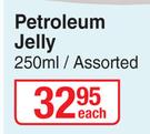 Portia M Petroleum Jelly Assorted-250ml