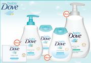 Dove Head To Toe Wash Or Lotion Or Shampoo (Rich Moisture Or Sensitive) 200ml-Each