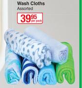 Wash Cloths Assorted-Per Pack
