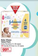 Johnson's Baby Wipes Value Pack-Per PackJohnson's Baby Wipes Value Pack-Per Pack