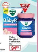 Vicks Baby Rub Vaule Pack-90g