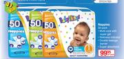 Baby Things Nappies-50 Per Pack