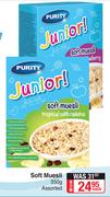 Junior Soft Muesli Assorted-350g Each