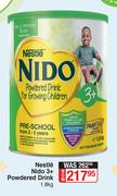 Nestle Nido 3+ Powdered Drink-1.8kg