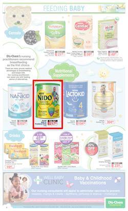 Dis-Chem : Baby Savings (21 October - 14 November 2021), page 9