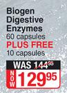 Biogen Digestive Enzymes-60+10 Capsules