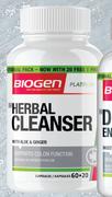 Biogen Herbal Cleanser-60+20 Capsules