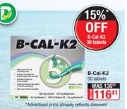B-Cal-K2-30 Tablets Capsules Per Pack