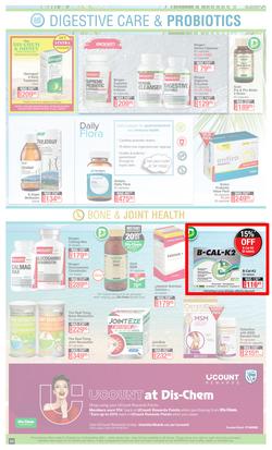 Dis-Chem : Summer Savings (21 October - 14 November 2021), page 22
