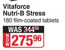 Vitaforce Nutri-B Stress-180 Film Coated Tablets