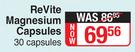 ReVite Magnesium Capsules-30 Capsules