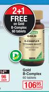 Gold B-Complex-60 Tablets Each