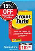 Ferrous Forte-60 Tablets