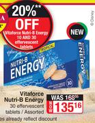 Vitaforce Nutri-B Energy Assorted-30 Effervescent Tablets