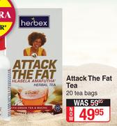 Herbex Attack The Fat Tea-20's Tea Bags 