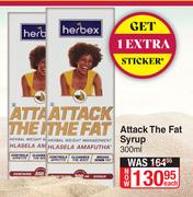 Herbex Attack The Fat Syrup-300ml Each