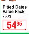 Lifestyle Food Pitted Dates Value Pack-750g