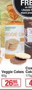 Lifestyle Food Veggie Cakes-80g Each