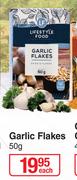 Lifestyle Food Garlic Flakes-50g Each