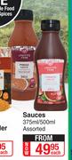 Lifestyle Food Sauces Assorted-375ml/ 500ml Each
