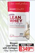 Biogen Lean Whey With Collagen Assorted-725g