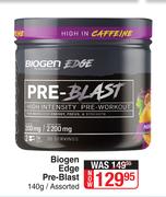 Biogen Edge Pre Blast Asoorted-140g