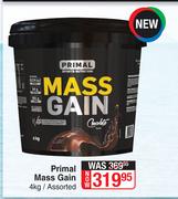 Primal Mass Gain Asoorted-4kg