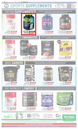 Dis-Chem : Summer Savings (21 October - 14 November 2021), page 25