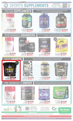 Dis-Chem : Summer Savings (21 October - 14 November 2021), page 25