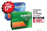 Turbovite Excel Or Vitality 20 Sachets-Each