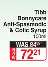 Tibb Bonnycare Anti-Spasmodic & Colic Syrup-100ml