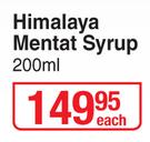 Himalaya Mentat Syrup-200ml Each