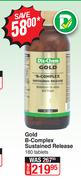 Gold B-Complex Sustained Release-180 Tablets