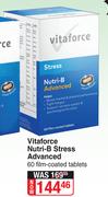 Special Vitaforce Nutri-B Stress Advanced-60 Film Coated Tablets — Www ...