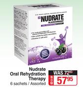 Nudrate Oral Rehydration Therapy Assorted-6 Sachets