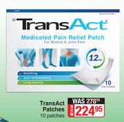 TransAct Patches-10 Patches