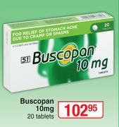 Buscopan 10mg-20 Tablets