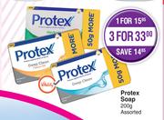 Protex Soap Assorted-For 3 x 200g