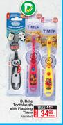 B.Brite Toothbrush With Flashing Timer Assorted-Each